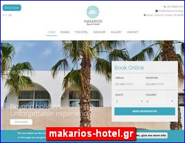 Hotels in Greece, makarios-hotel.gr