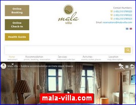 Hotels in Greece, mala-villa.com