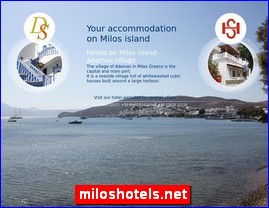 Hotels in Greece, miloshotels.net