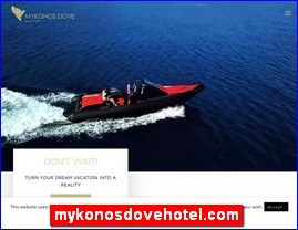 Hotels in Greece, mykonosdovehotel.com