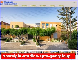 Hotels in Greece, nostalgie-studios-apts-georgioupolis.gr