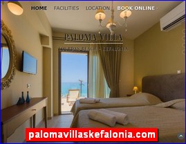 Hotels in Greece, palomavillaskefalonia.com