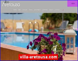 Hotels in Greece, villa-aretousa.com