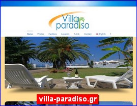 Hotels in Greece, villa-paradiso.gr