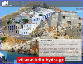 Hotels in Greece, villacastello-hydra.gr