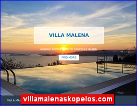 Hotels in Greece, villamalenaskopelos.com