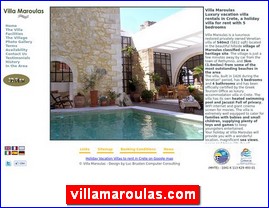 Hotels in Greece, villamaroulas.com