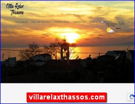 Hotels in Greece, villarelaxthassos.com