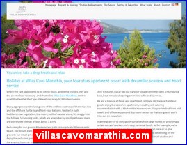 Hotels in Greece, villascavomarathia.com