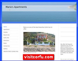 Hotels in Greece, visitcorfu.com