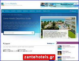 Hotels in Greece, zantehotels.gr