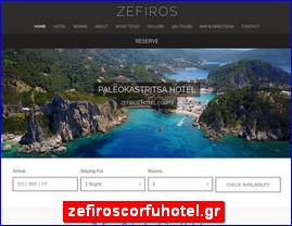 Hotels in Greece, zefiroscorfuhotel.gr