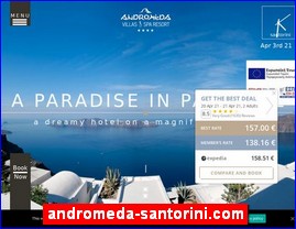 Hotels in Greece, andromeda-santorini.com