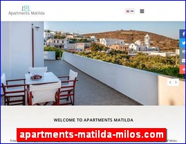 Hotels in Greece, apartments-matilda-milos.com