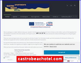 Hotels in Greece, castrobeachotel.com