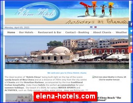 Hotels in Greece, elena-hotels.com