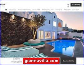 Hotels in Greece, giannavilla.com