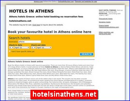 Hotels in Greece, hotelsinathens.net