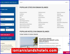 Hotels in Greece, ionianislandshotels.com