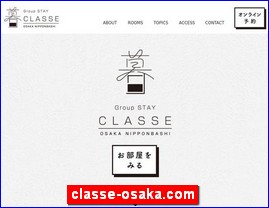 Hotels in Osaka, Japan, classe-osaka.com