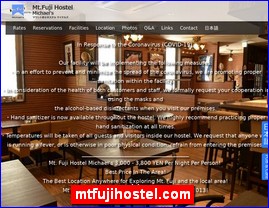 Hotels in Japan, mtfujihostel.com