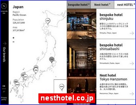 Hotels in Japan, nesthotel.co.jp