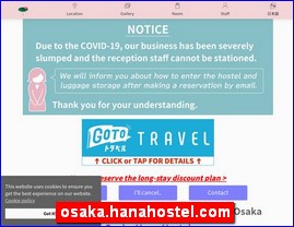 Hotels in Osaka, Japan, osaka.hanahostel.com